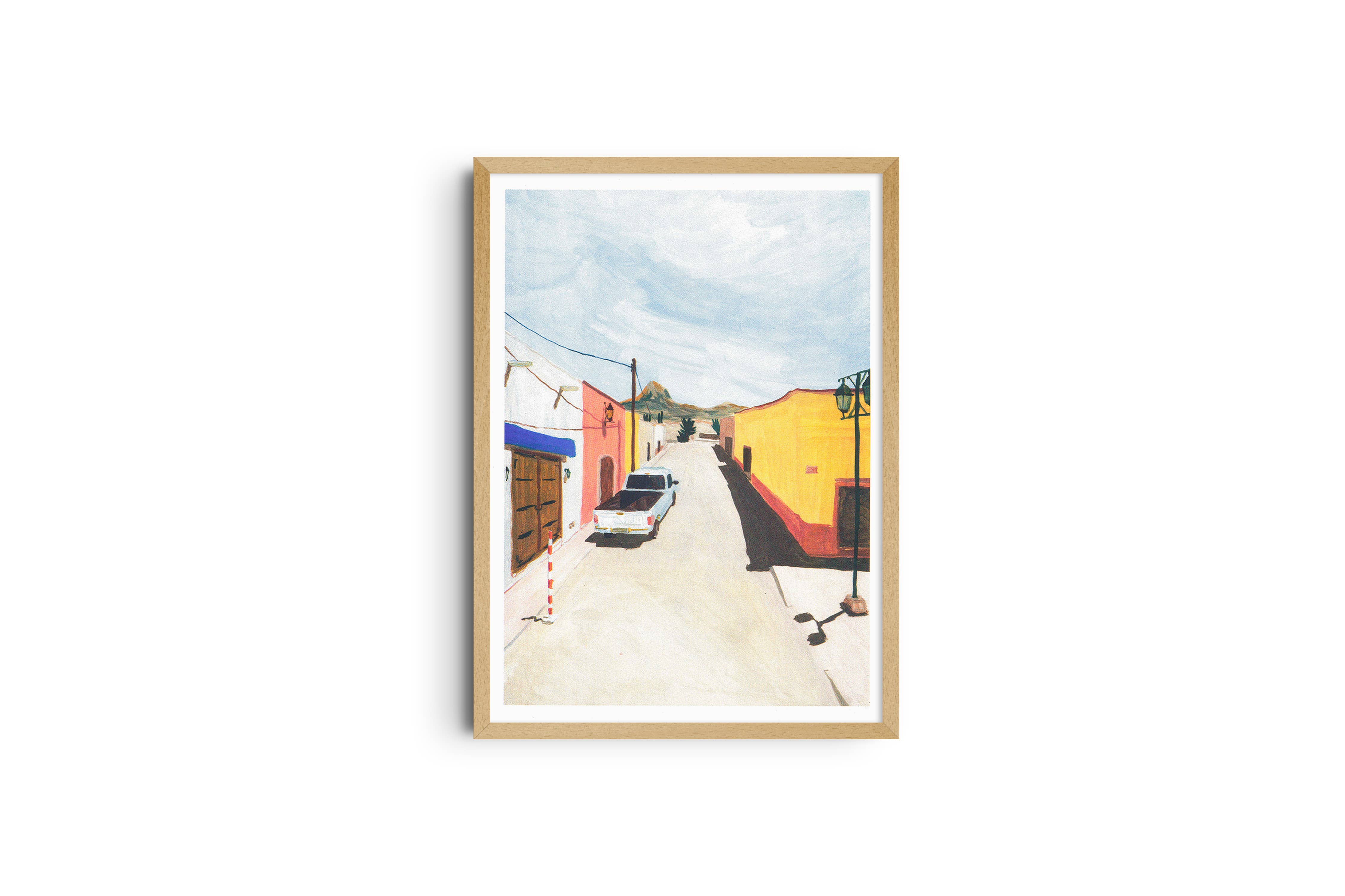 KIBLIND Atelier - Wholesale Poster - A3 poster - Nao Tatsumi - Bernal, Mexico