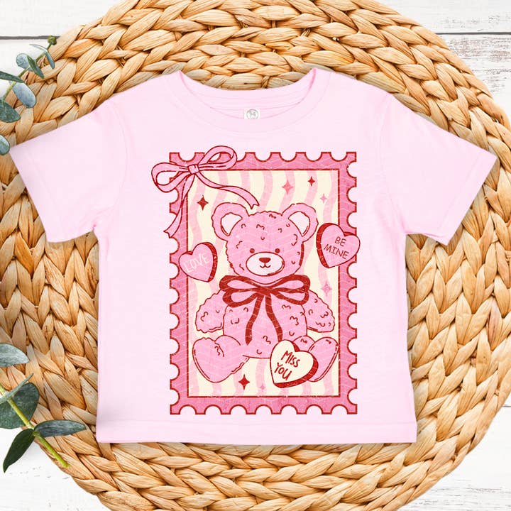 Valentine Teddy Bear for wholesale by Rowdy Rascal Boutique LLC