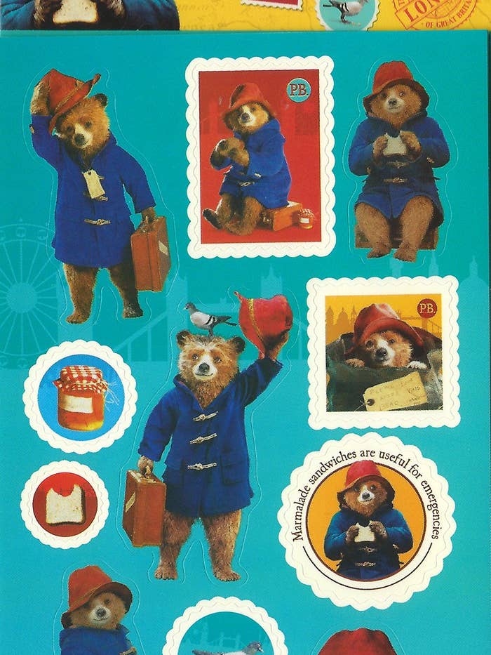 Paddington Filmfest Klistermärkeset - 6 Ark för wholesale av Paper Projects Ltd
