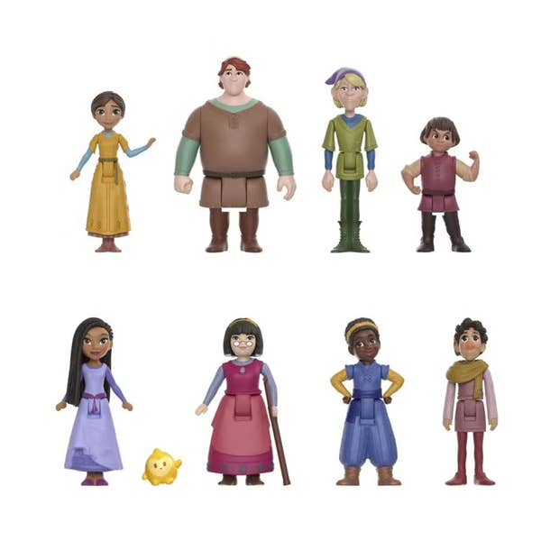 KIDDY-MOOV - Wholesale Toy Set - Kids - Disney Wish Box Set – Figurine Set (Pack of 9 Characters)4