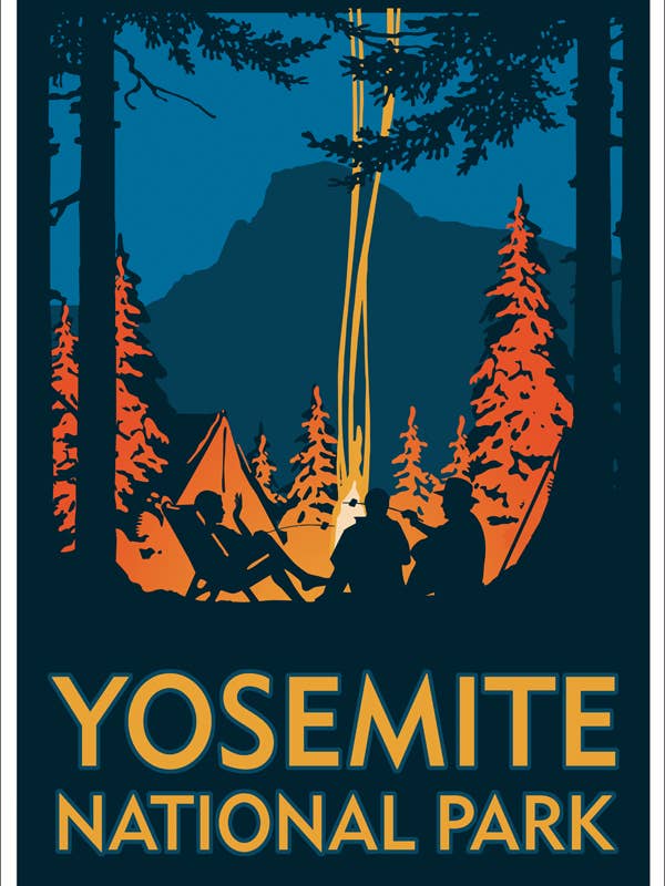 Impresión artística de Yosemite para venta al por mayor de Linnea Design
