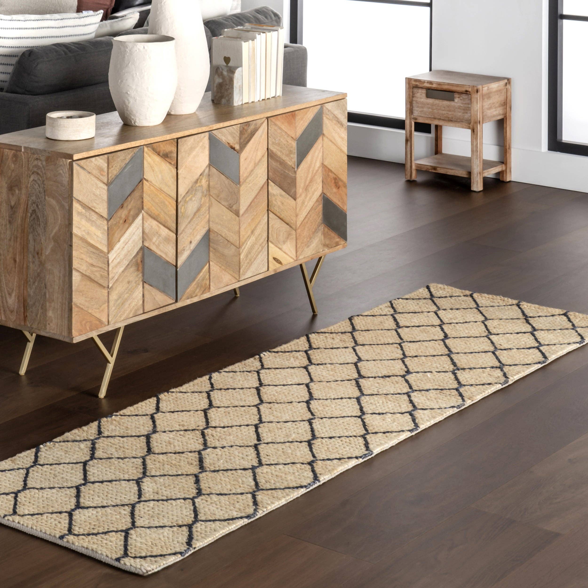 nuLOOM - Vente Tapis - Accueil > Conservatory Tiles > Tapis en jute tissé à la main10