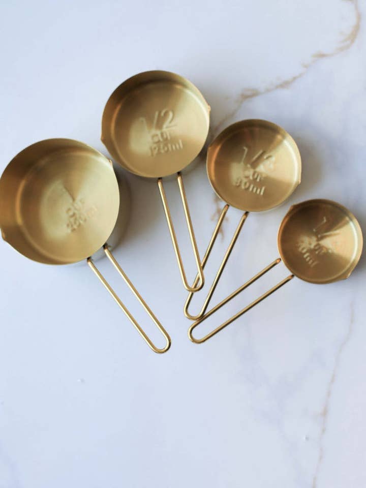 Auric Goud Roestvrijstalen Maatbeker Set voor wholesale door Fodory