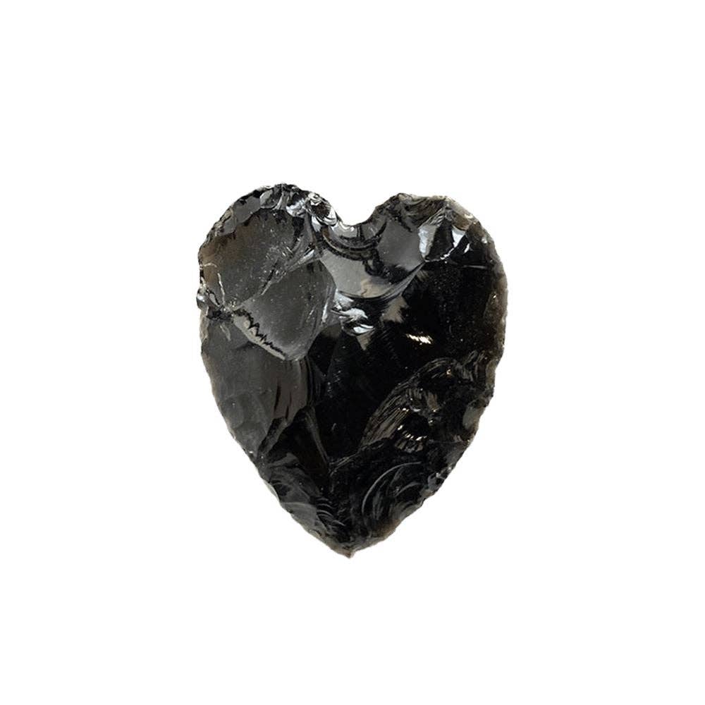 VIE – wholesale Spiritual stone/crystal – Faceted Small Crystal Heart, 2-3cm4