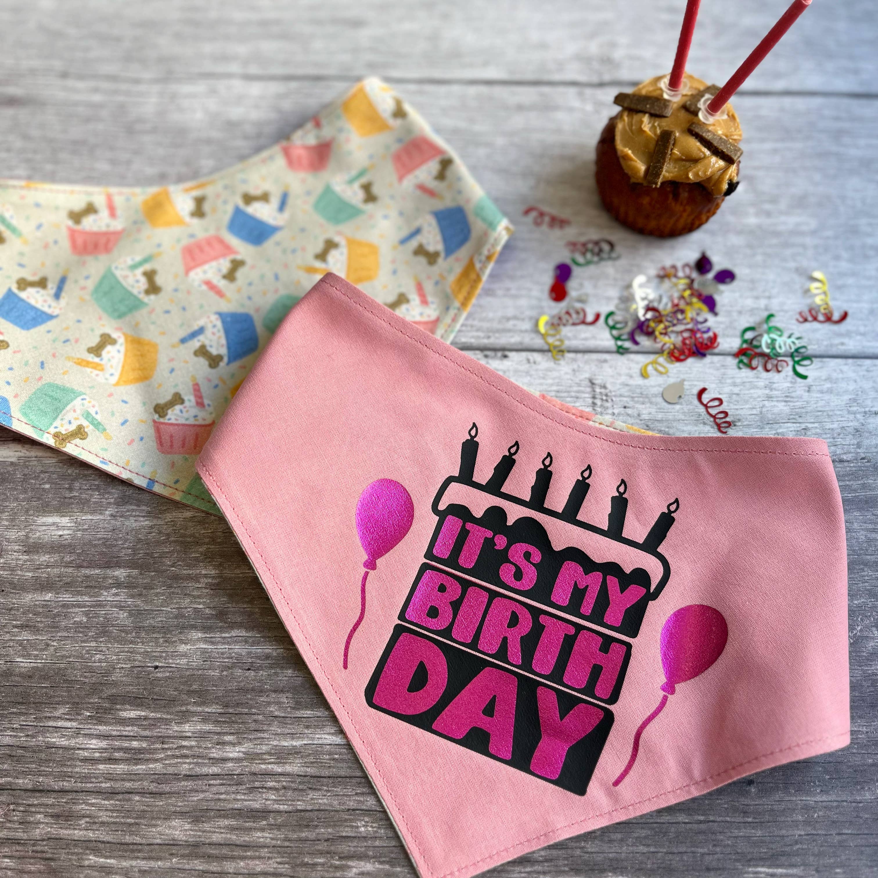Baxter's Boutique – wholesale Pet bandana – Dog – Bandana | Birthday Pupcakes / It's My Birthday7