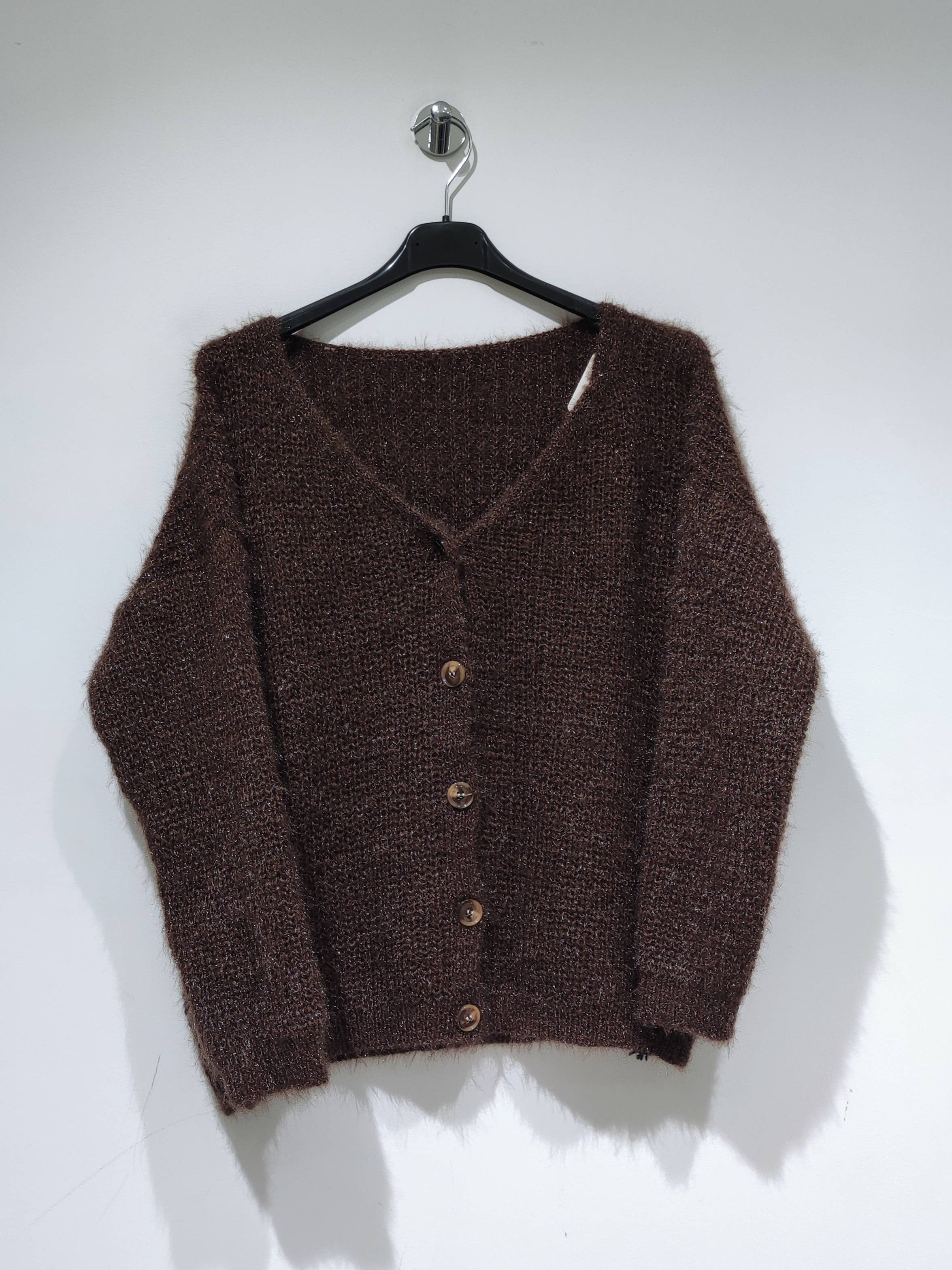 Pomelo paris - Vente Cardigan – femme - CANDY Pull Gilet Boutons - Pack 12 PCS Couleurs mixtes9