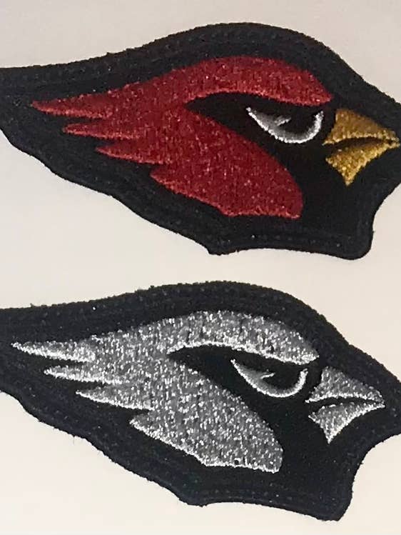 Arizona Cardinal Patch for wholesale by Novel D-Concepts