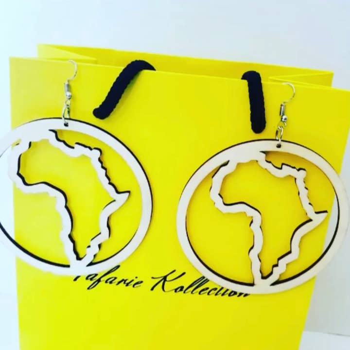 ORECCHINI AFRICA per la vendita all'ingrosso da parte di Tafarie Kollection