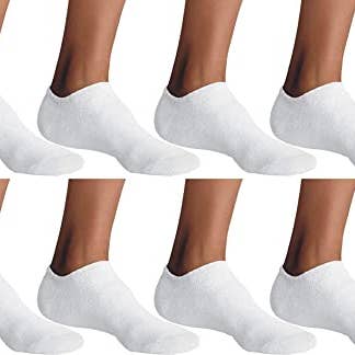 Unisex No Show Socks Comfy Combed Cotton Socks for Men's & Women 12 Pairs Pack for wholesale by VINCO GROUP
