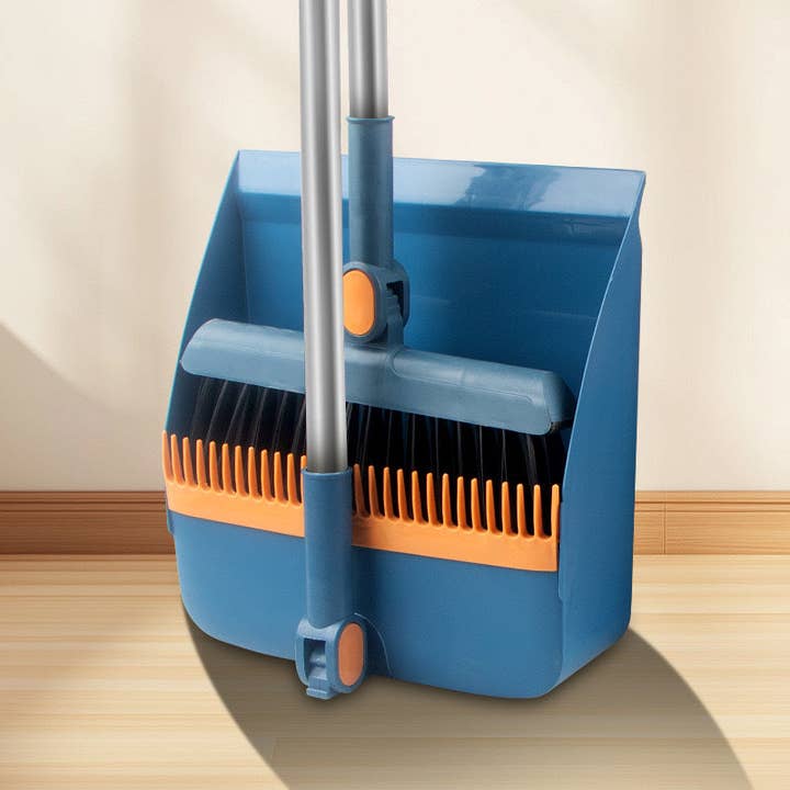 Hair Imports NYC - Wholesale Cleaning Brush - 3-in-1 Salon Broom & Dustpan Set - Hair-Free Cleaning System1
