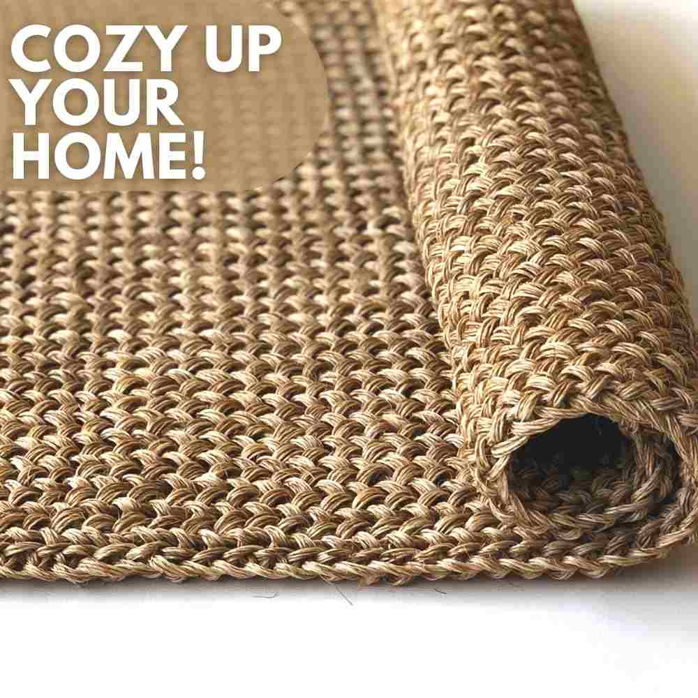 CoffeeRugs - Wholesale Door Mat - Indoor Doormat, Sisal Entryway Rug - Natural Color5
