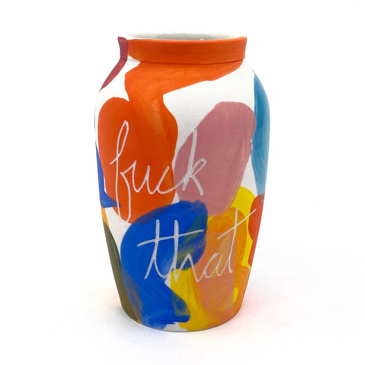 Lighten Up Medium Vase for wholesale by Ceramics and Theory