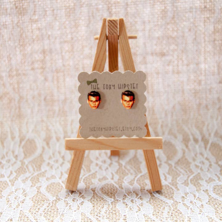 The Foxy Hipster - Wholesale Stud/Post Earrings - Cry Baby Stud Earrings