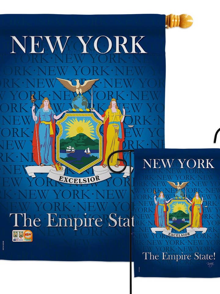 New York Americana States Decor Vlag voor wholesale door Two Group Flag Co