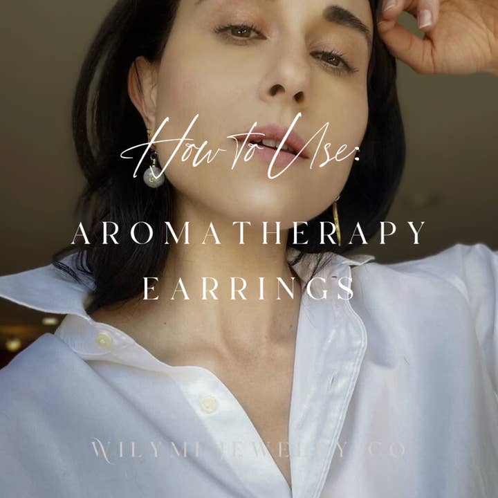 WILYMI Jewelry Co - Wholesale Dangle Earrings - AROMATHERAPY EARRINGS in Pearl + Silver | Mismatched Earring13