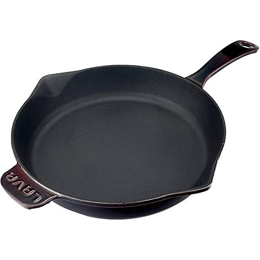 Biggbrands - Wholesale Cast Iron Skillet - LAVA Premium Cast Iron Frying Pan, 28 cm1