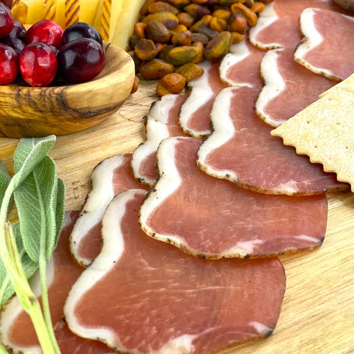 Angel's Salumi & Truffles - Wholesale Pork - Pre-Sliced Berkshire Pork Lonzino (3oz)
