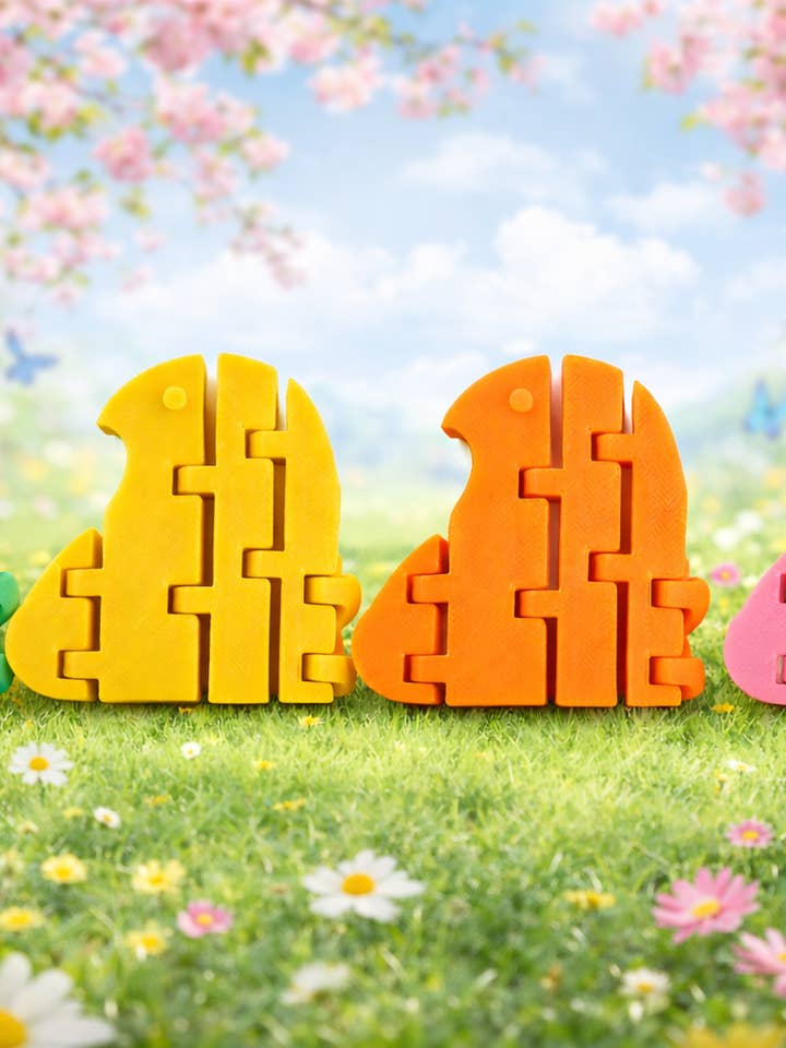 Chick Fidget Toy – 3D Printed Easter Fidget for wholesale by Bub's Trading Post