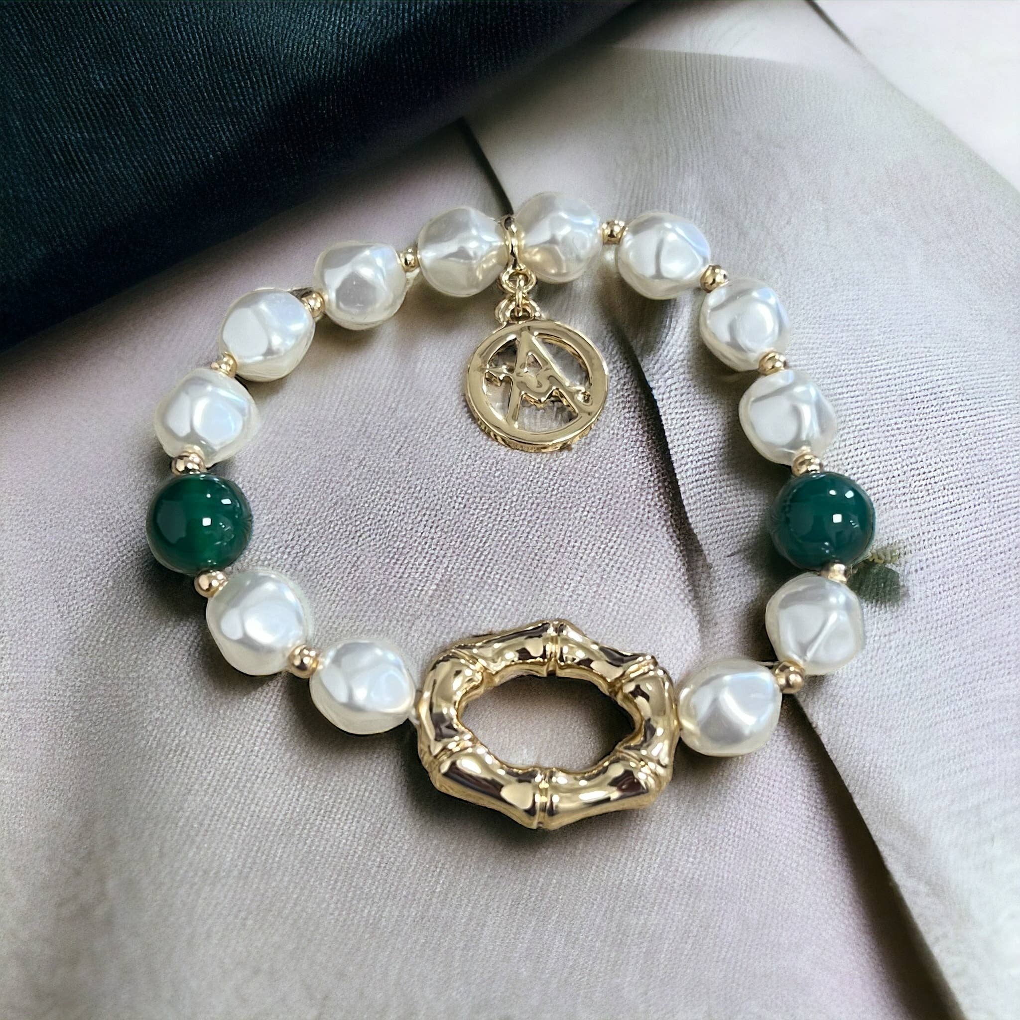 AMORINO SRL – wholesale Pärlarmband – Pärlelastik och stenarmband - S15576-G1