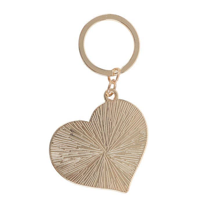 Something Different Wholesale - Wholesale Keychain - Women's - Checkerboard Heart Keyring3