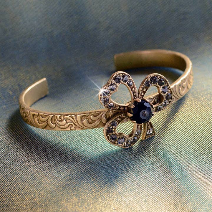 Victoriaanse Klaver Geluksarmband BR488 voor wholesale door Sweet Romance Jewelry