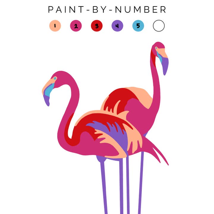 Flamingos Paint-By-Number and other Purchase Wholesale paint by number. Free Returns & Net 60 Terms on Faire trending on Faire.