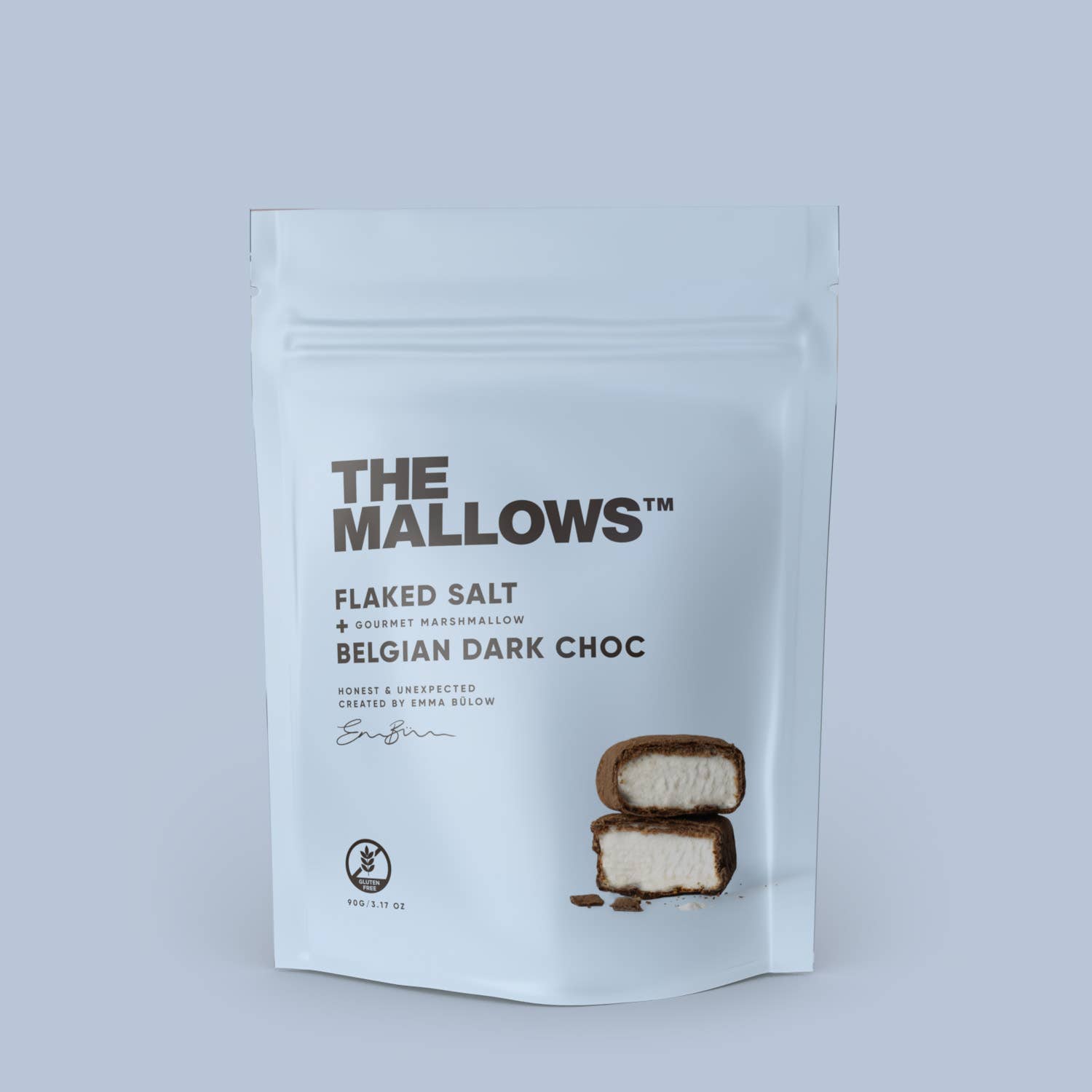 The Mallows - Wholesale Marshmallow - FLAKED SALT + BELGIAN DARK CHOC 90g2