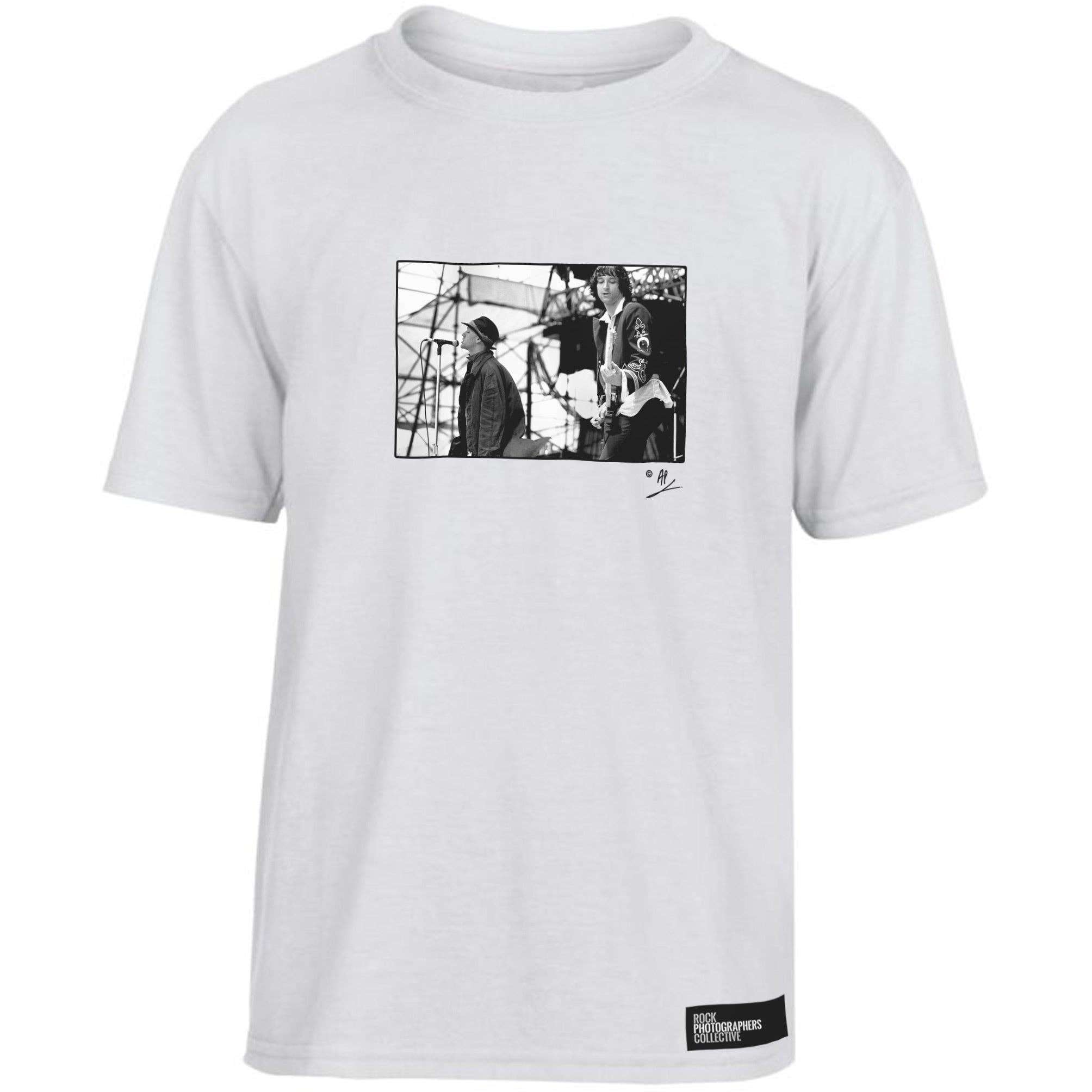 Rock Photographers Collective – wholesale T-shirt med screentryck – Barn – Michael Stipe och Peter Buckley REM levande barn T-Shirt2
