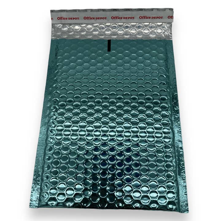 Kinky Pleasure - Wholesale Envelopes - Timmy Toys - PP006 - Metallic Glossy Bubble Envelope - 20X26cm - Light Blue - 1 Piece1