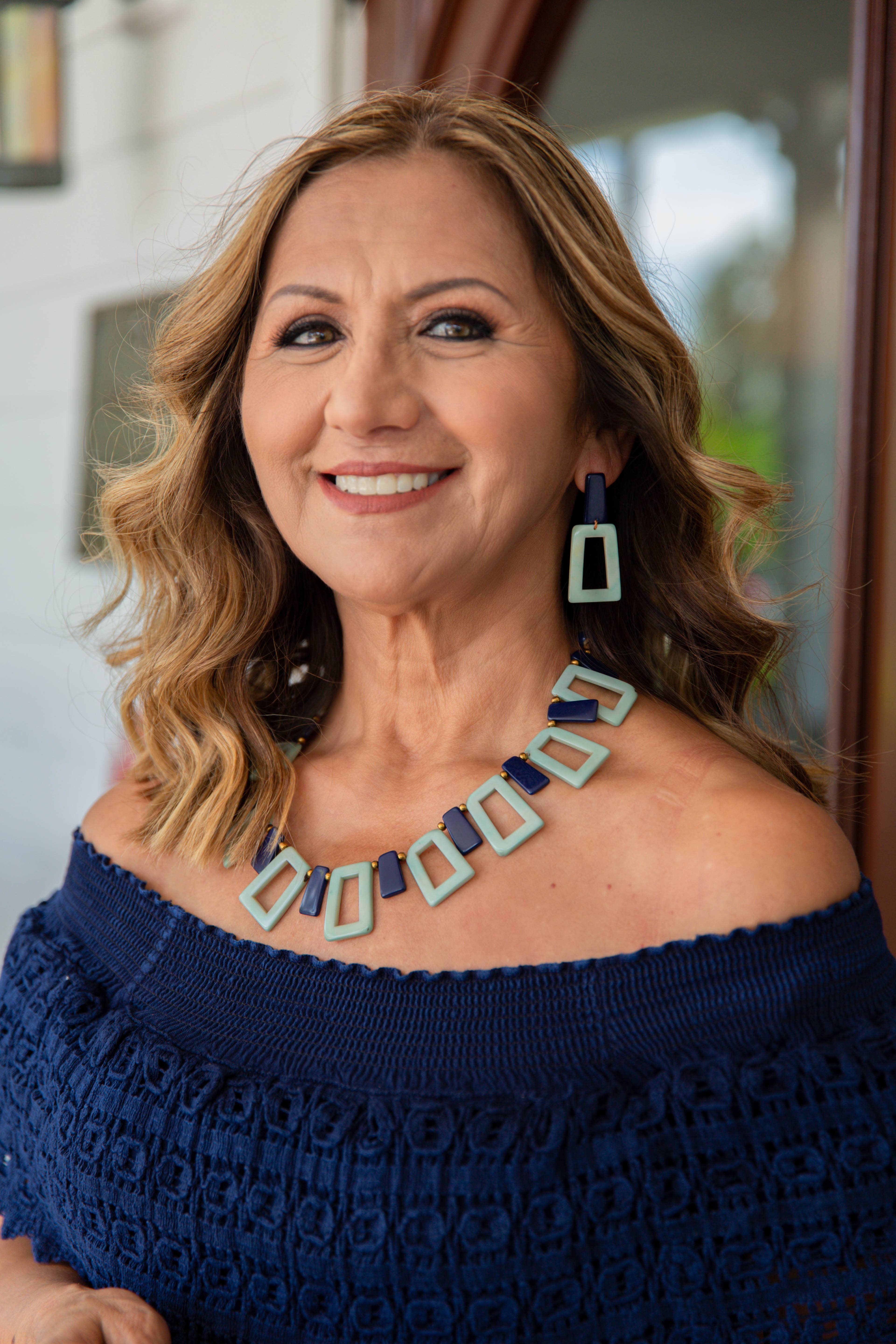 Organic Tagua Jewelry - Wholesale Dangle Earrings - Danielle Earrings3