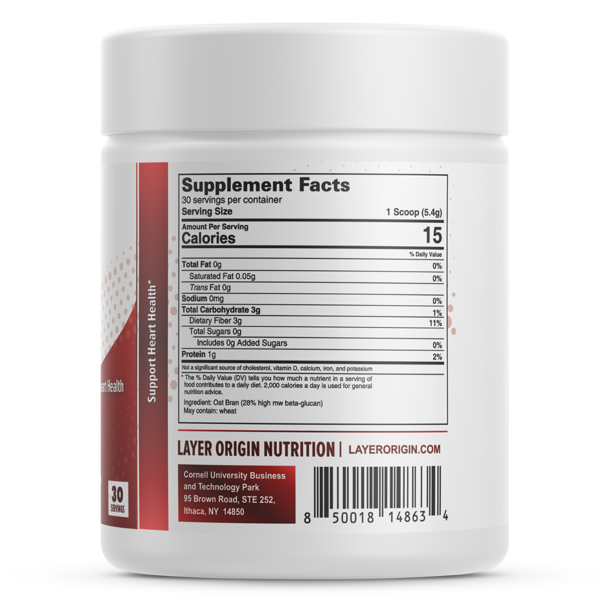 Layer Origin – Suplemento/vitamina oral por atacado – A Fibra de Farelo de Aveia Super Concentrada2