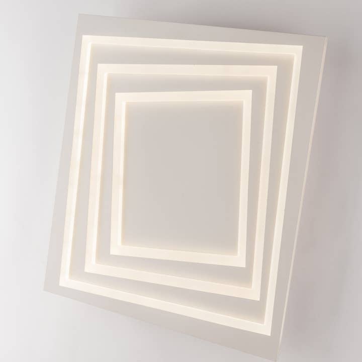 Hypnotic LED 74W ceiling light, in white aluminum and color for wholesale by Gruppo F.T
