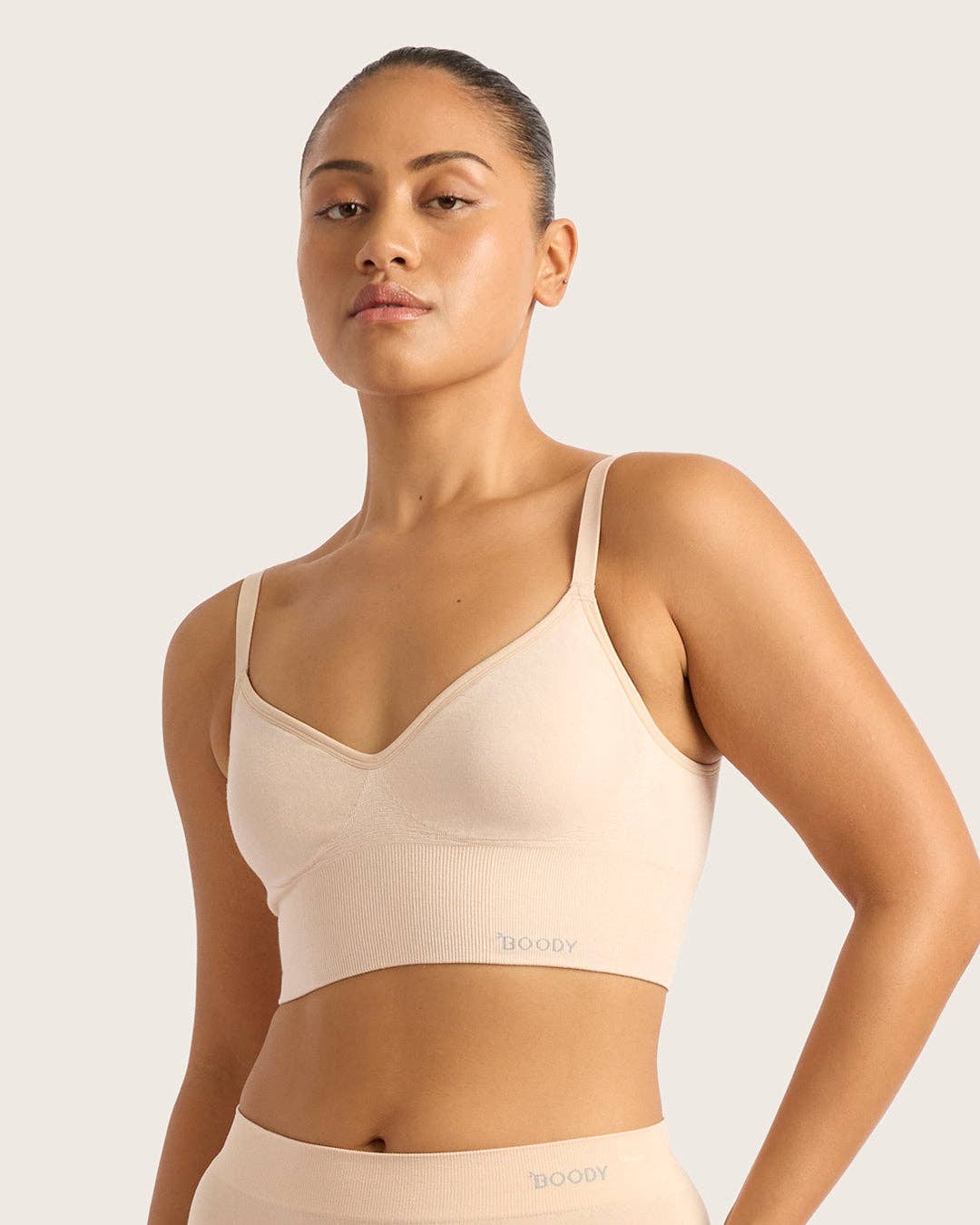 BOODY UK LTD – wholesale Bralette – Women's – Wireless Low Back Bra - Shell1