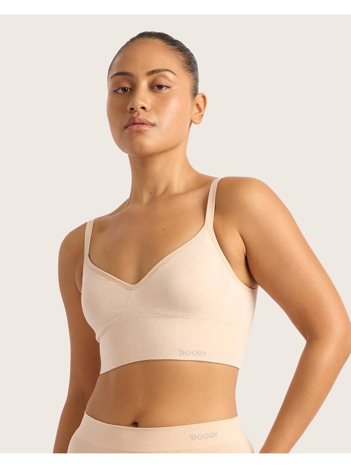 BOODY UK LTD – wholesale Bralette – Women's – Wireless Low Back Bra - Shell1