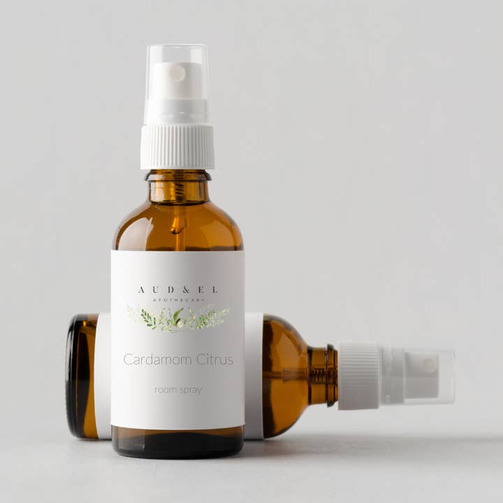 Cardamom Citrus Room Spray for wholesale by Aud & El