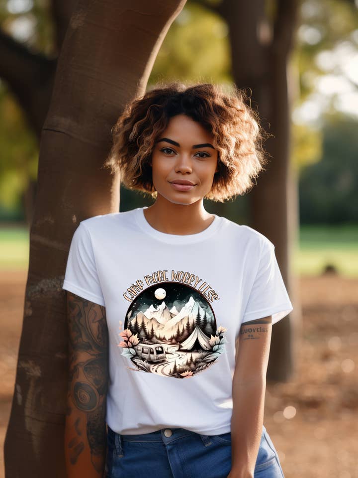 Campamento más, preocuparse menos para venta al por mayor de M & R Fearless Designs