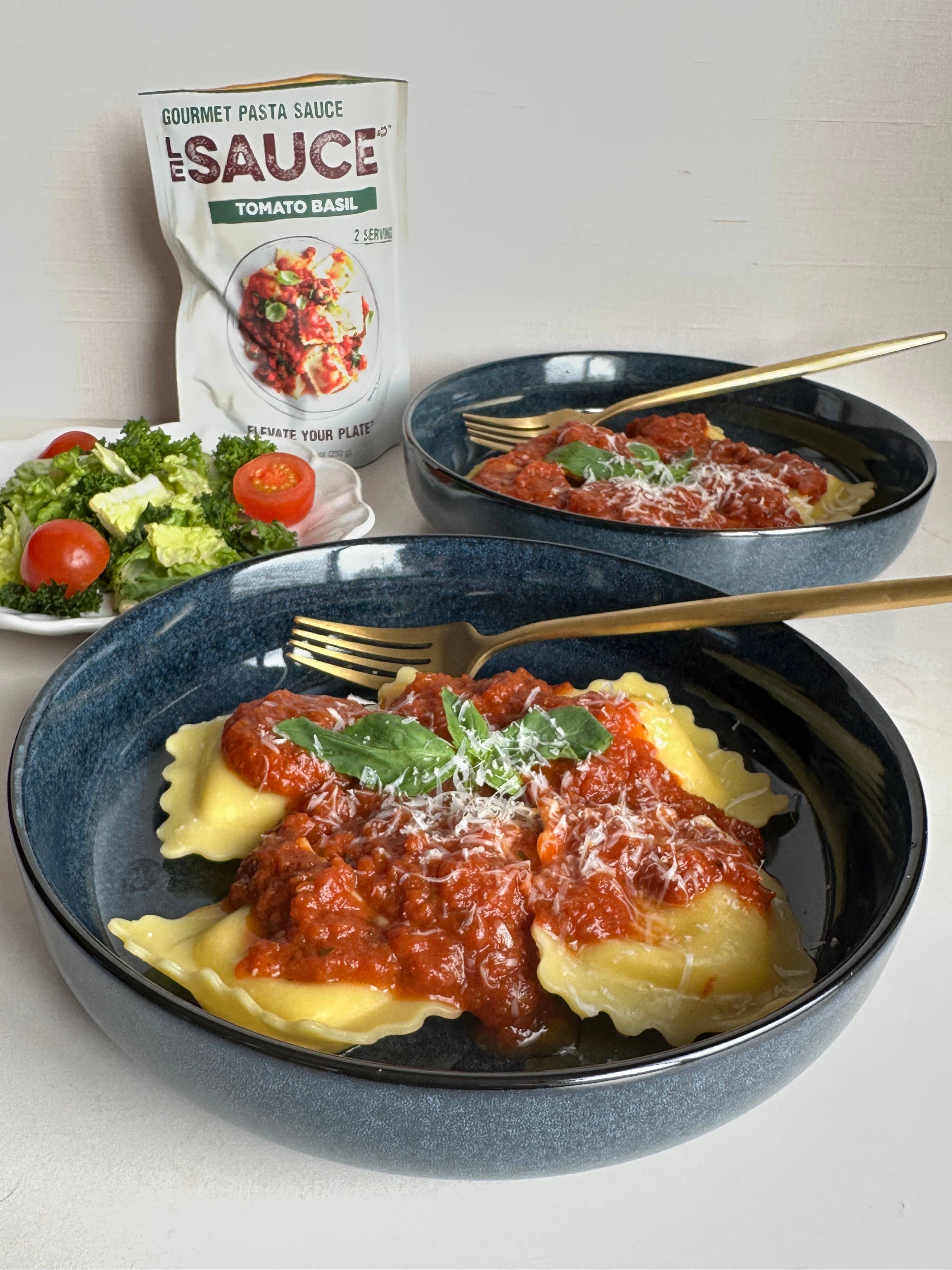 Le Sauce & Co. - Wholesale Sauce - Back to School Bundle(Marinara, Basil, Chicken, Beefy, Mush)8