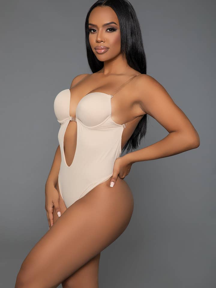 BeWicked – wholesale Lingerie bodysuit – Women's – 2348 Looking Curvy Bodysuit Shaper2