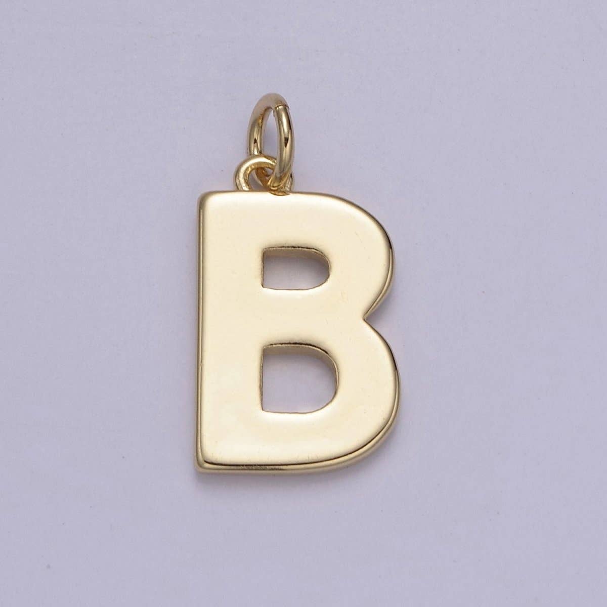 Aim Eternal – wholesale Individual charm/pendant – 14k Gold Filled Minimalist Font Initial Letters Pendant Charm Wholesale Jewelry Supply A-703-A-7151
