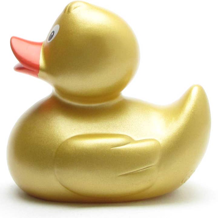 Duckshop – wholesale Bath toy – Baby – Rubber Duck Ursula gold - rubber duck