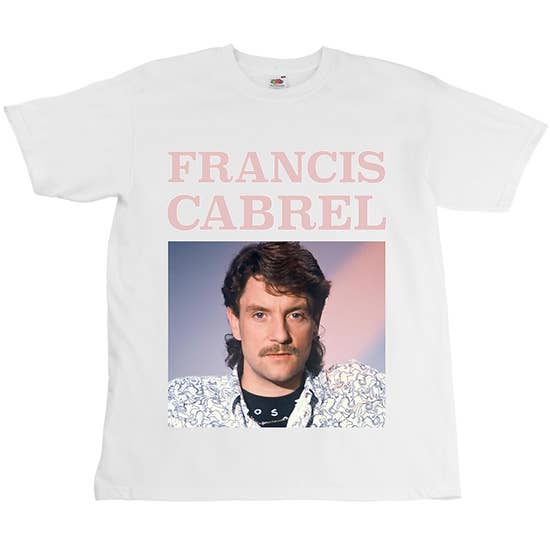 Francis Cabrel T-Shirt - Unisex - Digital Printing for wholesale by Roukeys