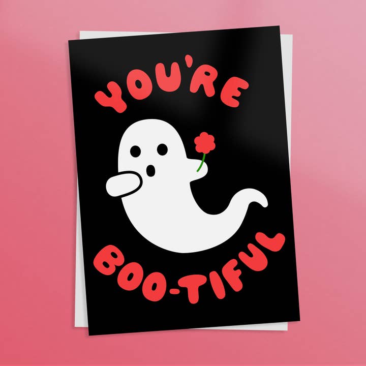 You're Boo-tiful Valentines Card for wholesale by sixsixninenine design
