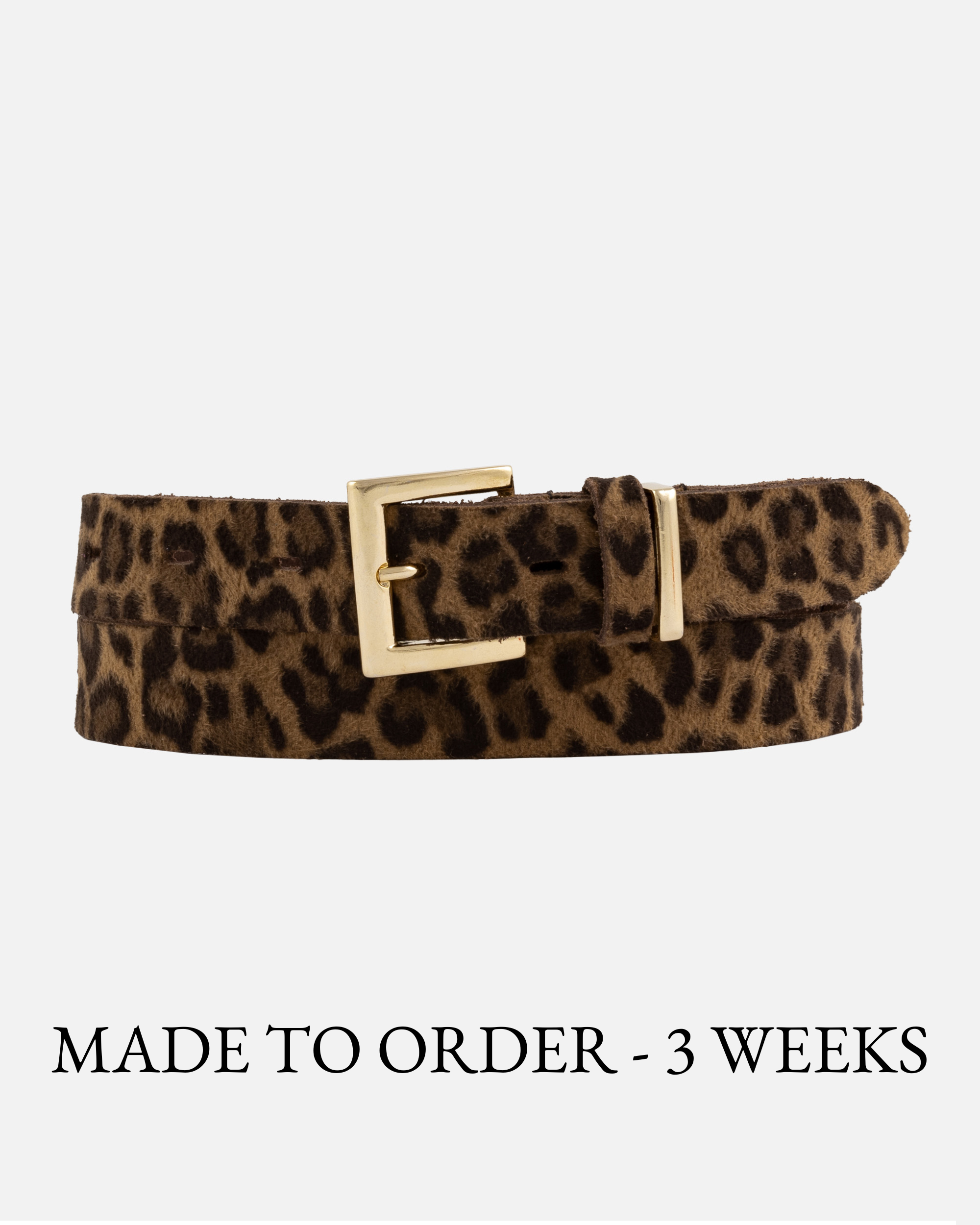 Amsterdam Heritage Belts, Bags, Apparel & Jackets EU - Wholesale Belt - Women's - MADE TO ORDER Aliza | Animal Print Leather Belt12