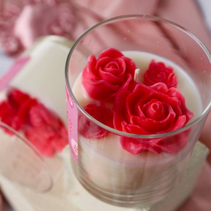 Love Spell Novelty Candle for wholesale by Desert Blossom Candle Company