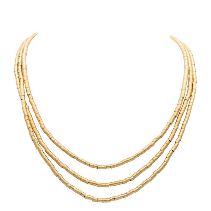 Martina Multi Strand Necklace with Magnetic Clasp for wholesale by Marcia Moran