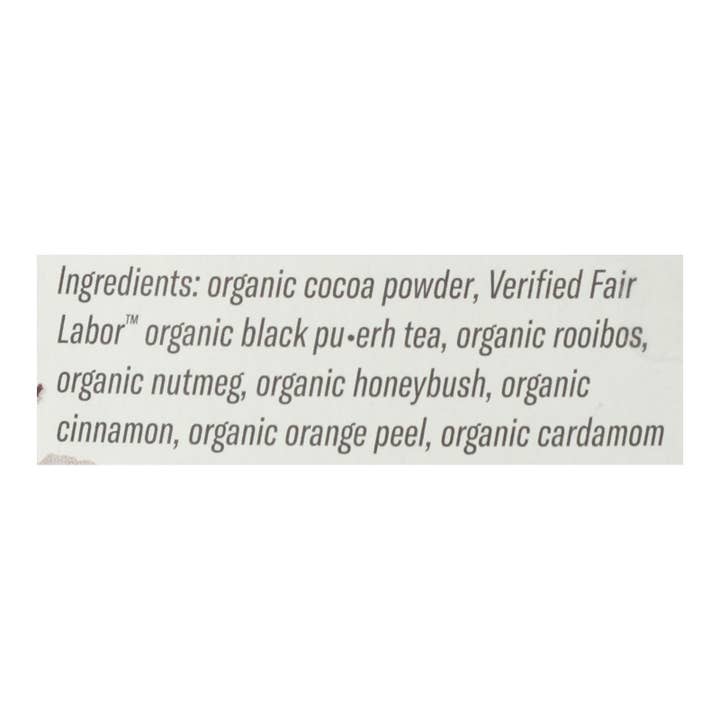 Everyday Supply Co - Wholesale Tea Bags - Numi Tea Organic Chocolate Pu-erh - Case Of 6 - 16 Bag1