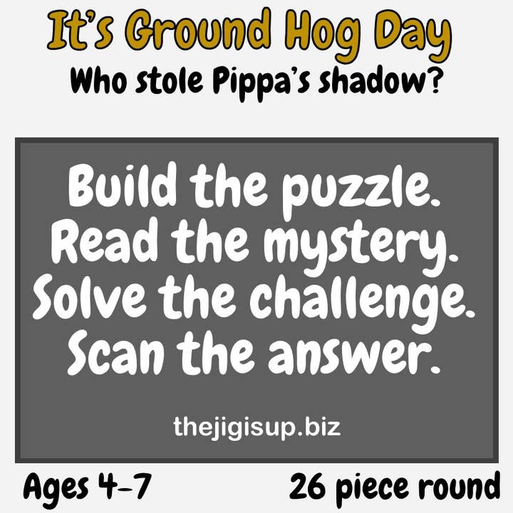 C'est le jour de la marmotte pour la vente par The Jig Is Up