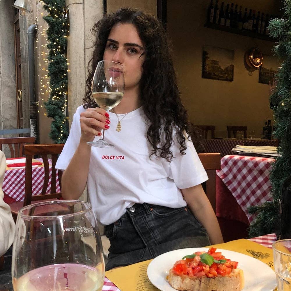 Dolce Vita T-Shirt - White for wholesale on Faire7