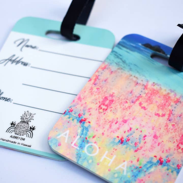 Mokulua-eilanden Bagagelabel voor wholesale door Aubrey Emi Designs