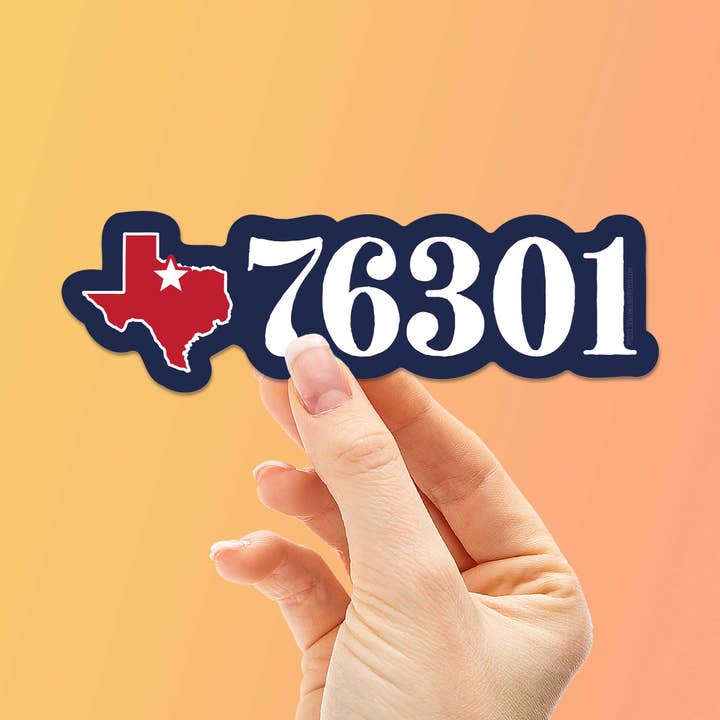 Custom Zip Code & Area Code Stickers - Name Drop Decals and other Purchase Wholesale promo code. Free Returns & Net 60 Terms on Faire trending on Faire.